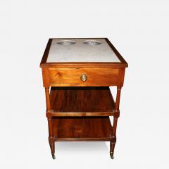 A 19th Century Louis XVI Meuble de Style Walnut Table a Rafraichissoir - 3216803