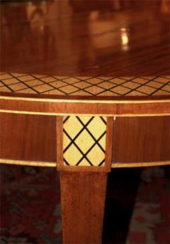 A 19th Century Neoclassical Mahogany Parquetry Dining Table - 3400299