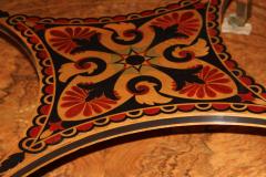 A 19th Century Sicilian Polychrome Gueridon Side Table - 3749351