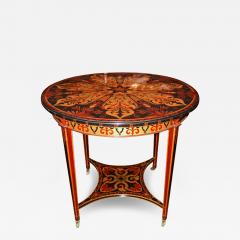 A 19th Century Sicilian Polychrome Gueridon Side Table - 3751391