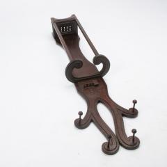 A 19th Century Tramp Art hall tree with pipe holder - 1647012