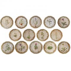 A 20th Century Set of Flora Danica Botanical Designs Dinnerware - 3215567
