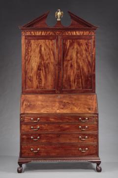 A BRANDED CHIPPENDALE SECRETARY - 4455799