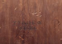 A BRANDED CHIPPENDALE SECRETARY - 4455805