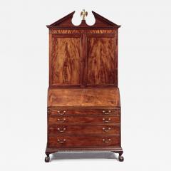 A BRANDED CHIPPENDALE SECRETARY - 4456861