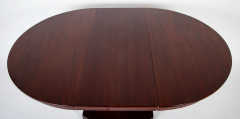 A Baltic Neo Classic Mahogany Dining Table on Hexagonal Incurved Pedestal - 3623397