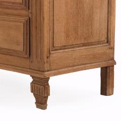 A Belgian Neoclassical style Three Drawer Oak Commode C 1860  - 4417800
