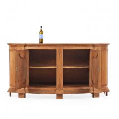 A Belgian Oak Bowfront Buffet Sideboard C 1900  - 4315550