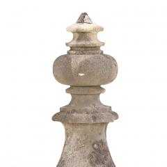 A Belgian carved stone finial C 1850  - 4333153