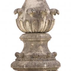 A Belgian carved stone finial C 1850  - 4333154
