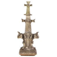 A Belgian carved stone finial C 1850  - 4333250