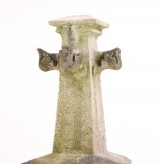 A Belgian carved stone finial C 1850  - 4333253