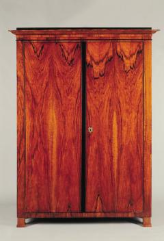 A Biedermeier Two Door Armoire - 577549