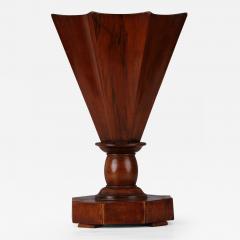 A Biedermeier Walnut Spittoon in the Manner of Danhauser Austrian ca 1820 - 231653