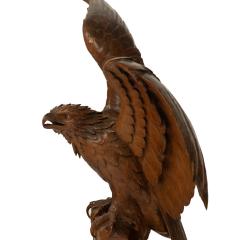 A Black Forest linden wood eagle - 3594504