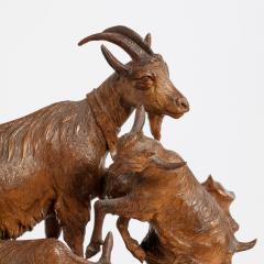 A Black Forest wood carving of a mountain goat - 782952