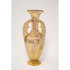 A Bohemian Cut Glass Vase in the Alhambra Form circa 1860 - 1199703