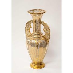 A Bohemian Cut Glass Vase in the Alhambra Form circa 1860 - 1199707