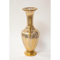A Bohemian Cut Glass Vase in the Alhambra Form circa 1860 - 1199708