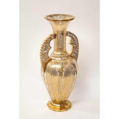A Bohemian Cut Glass Vase in the Alhambra Form circa 1860 - 1199709