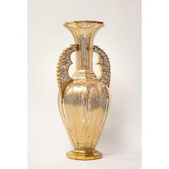 A Bohemian Cut Glass Vase in the Alhambra Form circa 1860 - 1199710