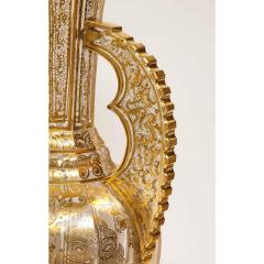 A Bohemian Cut Glass Vase in the Alhambra Form circa 1860 - 1199711