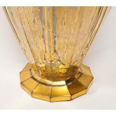 A Bohemian Cut Glass Vase in the Alhambra Form circa 1860 - 1199712