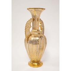 A Bohemian Cut Glass Vase in the Alhambra Form circa 1860 - 1199714