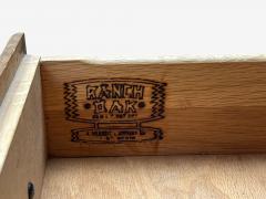 A Brandt Ranch Oak Furniture A Brandt Ranch Oak Oak Chest of Drawers USA 1950s - 4422394