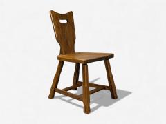 A Brandt Ranch Oak Furniture A Brandt Ranch Oak Oak Writing Desk and Chair USA 1950s - 4421137