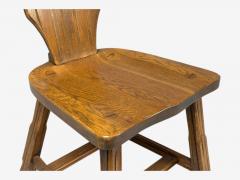A Brandt Ranch Oak Furniture A Brandt Ranch Oak Oak Writing Desk and Chair USA 1950s - 4421140