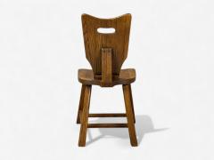 A Brandt Ranch Oak Furniture A Brandt Ranch Oak Oak Writing Desk and Chair USA 1950s - 4421141