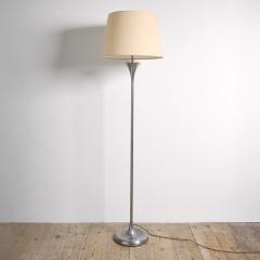 A Brushed Steel Floor Lamp - 3874562