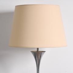 A Brushed Steel Floor Lamp - 3874565