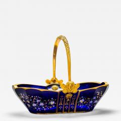 A CENTRAL EUROPEAN ORMOLU MOUNTED BASKET - 4456764