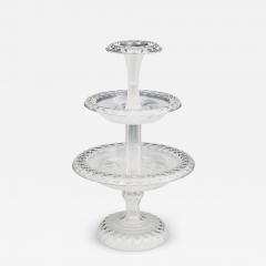 A CUT AND ENGRAVED VICTORIAN SWEET STAND - 3962520