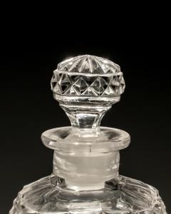 A CUT ENGRAVED LIQUEUR BOTTLE - 3787922