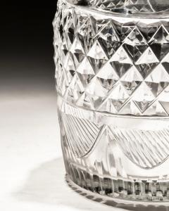 A CUT GLASS IRISH CREAM JUG - 4340913