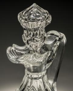 A CUT GLASS WILLIAM IV CLARET JUG - 3792959