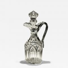 A CUT GLASS WILLIAM IV CLARET JUG - 3799856