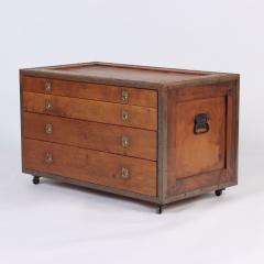 A Campaign chest of drawers American 1940s  - 2240337