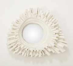 A Carved Plaster Mirror - 3618876