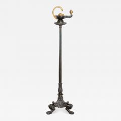 A Cast Iron Colza Style Standard Lamp - 1231321
