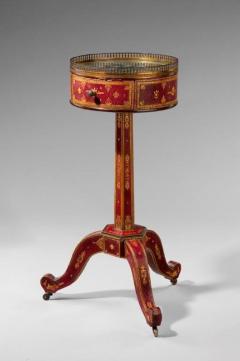 A Charles X Tooled leather Lamp Table - 934021