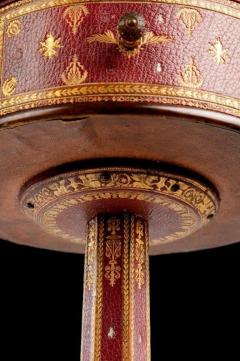 A Charles X Tooled leather Lamp Table - 934025