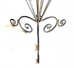 A Charming French 1920s Metal Openwork Umbrella Stand - 575782