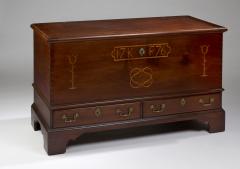 A Chester County Pennsylvania inlaid chest over drawers - 1022783