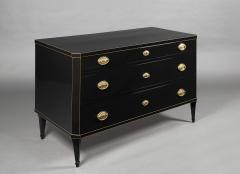 A Chic and Stylish Neoclassical Ebonized Commode - 2874484