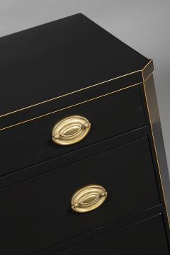 A Chic and Stylish Neoclassical Ebonized Commode - 2874497