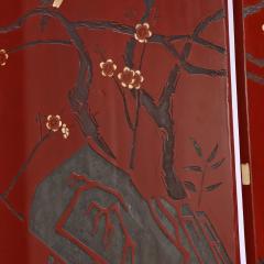 A Chinese 10 panel folding screen C 1940  - 4323787